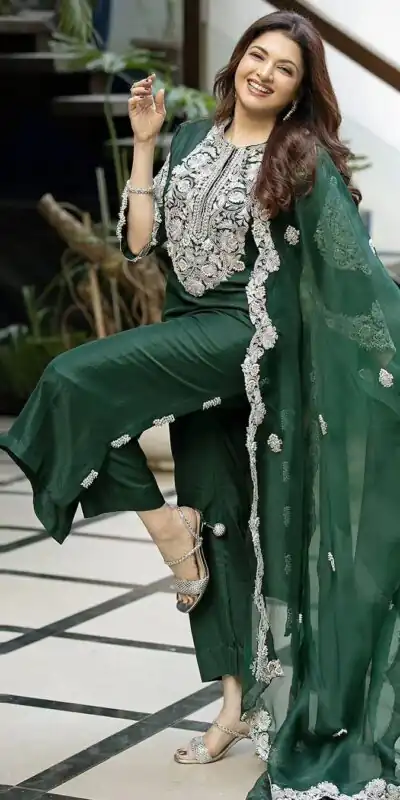  RTC 5709 Green Color Maslin Thread Sequence Work Salwar Suit Casual, Wedding, Party, Festive, Events. Expected Delivery 4-6 Working Days @2049/- | Salwar suit, Designer Suits, Casual Suits, Creative suits, Palazzo Suits, Party Wear Suits, Patiala Suits, Straight Suits