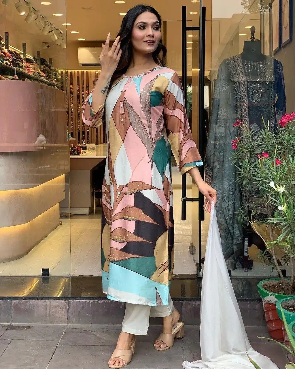  DC G25 Malty Color Muslin Embroidery Chain Works Salwar Suit Casual, Wedding, Party, Festive, Events Etc. Expected Delivery 4-6 Working Days @1749/- | Salwar suit, Designer Suits, Casual Suits, Creative suits, Palazzo Suits, Party Wear Suits, Patiala Suits, Straight Suits