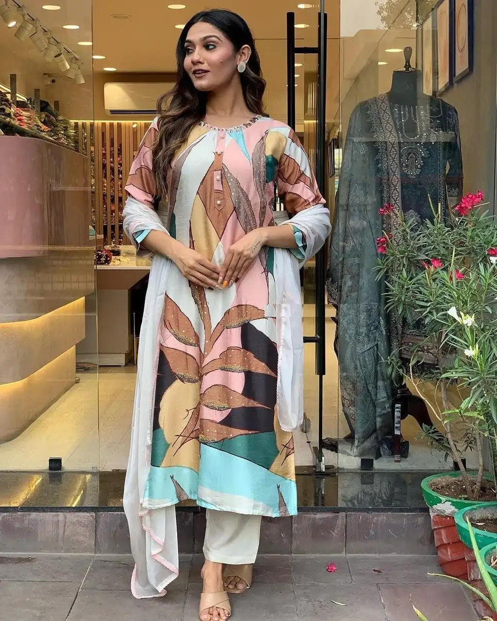  DC G25 Malty Color Muslin Embroidery Chain Works Salwar Suit Casual, Wedding, Party, Festive, Events Etc. Expected Delivery 4-6 Working Days @1749/- | Salwar suit, Designer Suits, Casual Suits, Creative suits, Palazzo Suits, Party Wear Suits, Patiala Suits, Straight Suits