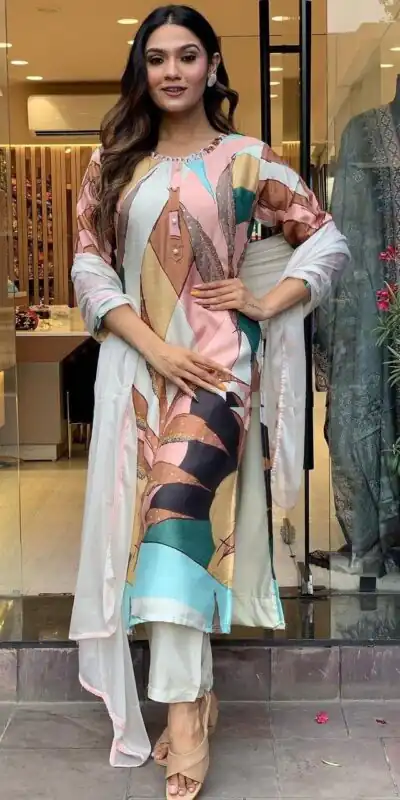 DC G25 Malty Color Muslin Embroidery Chain Works Salwar Suit Casual, Wedding, Party, Festive, Events Etc. Expected Delivery 4-6 Working Days @1749/- | Salwar suit, Designer Suits, Casual Suits, Creative suits, Palazzo Suits, Party Wear Suits, Patiala Suits, Straight Suits