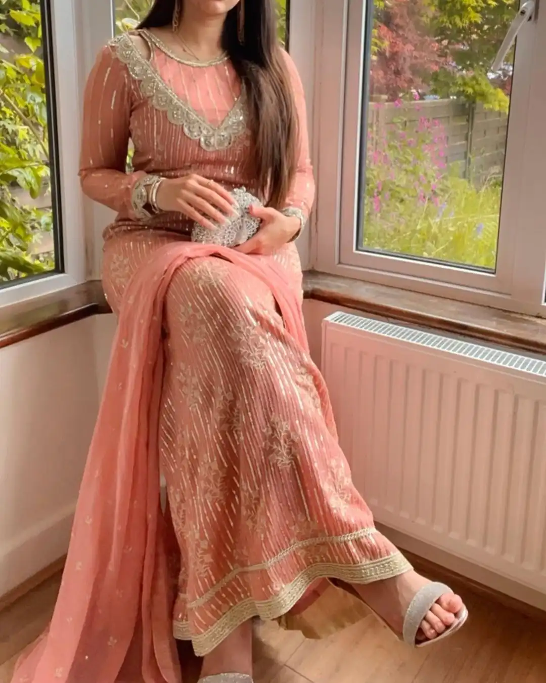 RTC 5698 Peach Color Georgette Thread And Sequence Salwar Suit Casual, Wedding, Festive, Events Etc. Expected Delivery 4-6 Working Days @2199/- | Jump Suits, Salwar suit, Designer Suits, Casual Suits, Creative suits, Palazzo Suits, Party Wear Suits, Patiala Suits, Straight Suits