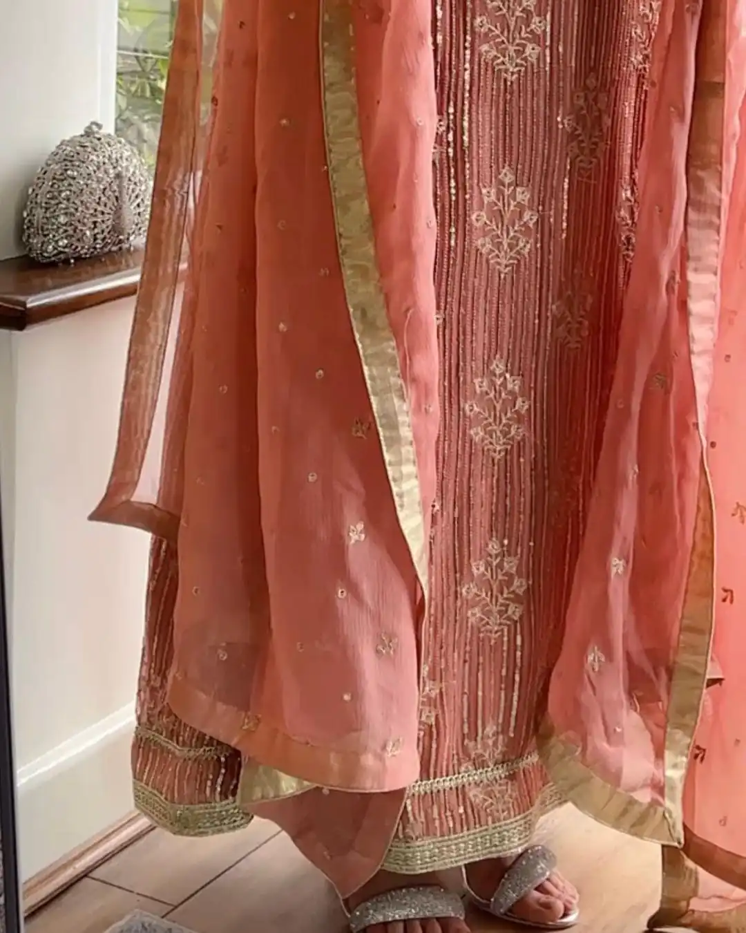 RTC 5698 Peach Color Georgette Thread And Sequence Salwar Suit Casual, Wedding, Festive, Events Etc. Expected Delivery 4-6 Working Days @2199/- | Jump Suits, Salwar suit, Designer Suits, Casual Suits, Creative suits, Palazzo Suits, Party Wear Suits, Patiala Suits, Straight Suits