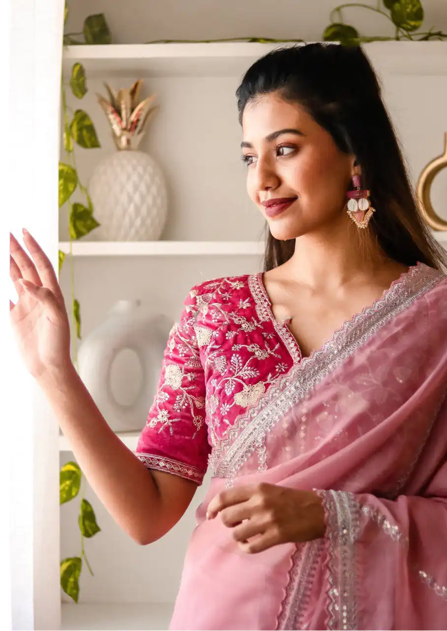  AC CADBURY Violet Color Pure Soft Organza Zari Sequence Saree Casual, Wedding, Festive, Events Expected Delivery 4-6 Working Days @1949/- | Sarees, Bollywood Sarees, Creative Sarees, Designer Sarees, Embroidered Sarees, Ethnic Saree, Modern Digital sarees, Party Wear Sarees