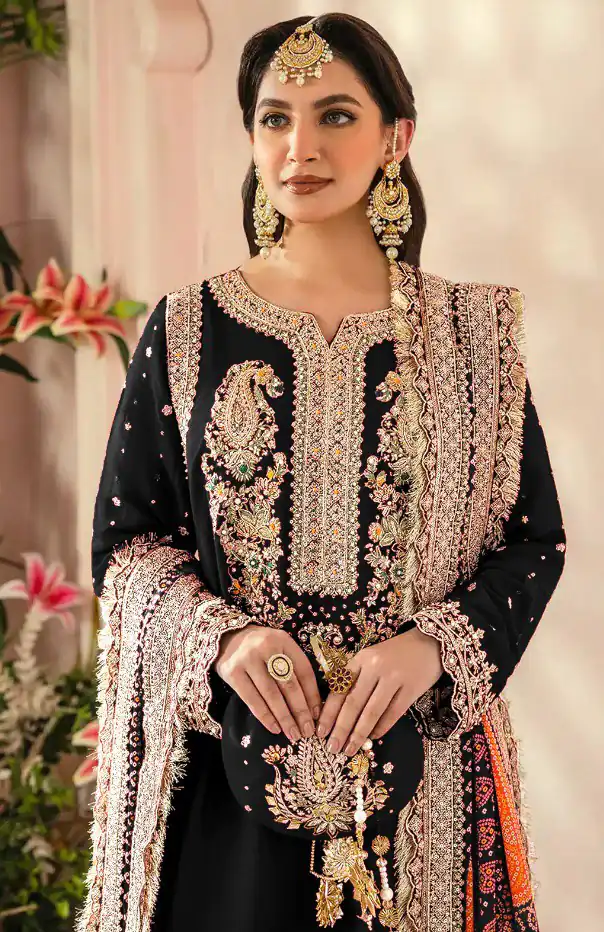 FC MARIA 1074 Black Color Heavy Georgette Embroidery Sequence Salwar Suit Wedding, Party, Festive events, etc.  Expected Delivery  4-6 Working Days @2149/- | Jump Suits, Salwar suit, Designer Suits, Casual Suits, Creative suits, Palazzo Suits, Party Wear Suits, Patiala Suits, Straight Suits
