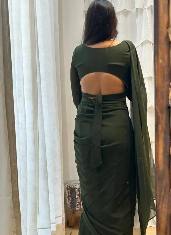   SC 271 Green Color Pure Soft Georgette Silk Design All Over Saree , Party Wear, Events, Festivals Expected Delivery 4-6 Working Days 1499/- | Sarees, Bollywood Sarees, Creative Sarees, Designer Sarees, Embroidered Sarees, Ethnic Saree, Modern Digital sarees, Party Wear Sarees