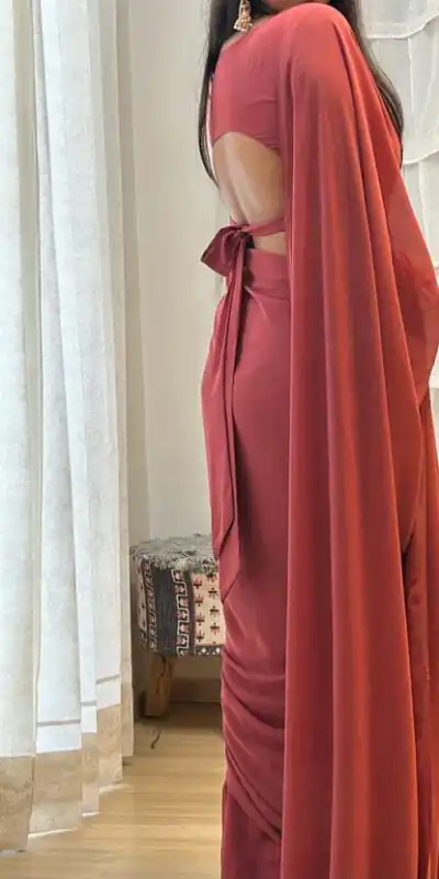 SC 271 Peach Color Pure Soft Georgette Silk Design All Over Saree , Party Wear, Events, Festivals Expected Delivery 4-6 Working Days 1499/- | Sarees, Bollywood Sarees, Creative Sarees, Designer Sarees, Embroidered Sarees, Ethnic Saree, Modern Digital sarees, Party Wear Sarees