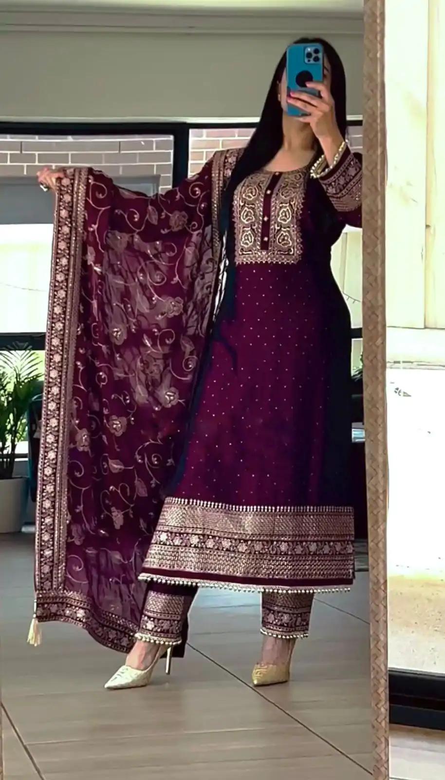 SRK 5165 Purple Color Georgette Embroidery Sequence Salwar Suit Wedding, Party, Festive, Events Expected Delivery 4-6 Working Days @ 2399/- | Salwar suit, Designer Suits, Casual Suits, Creative suits, Palazzo Suits, Party Wear Suits, Patiala Suits, Straight Suits