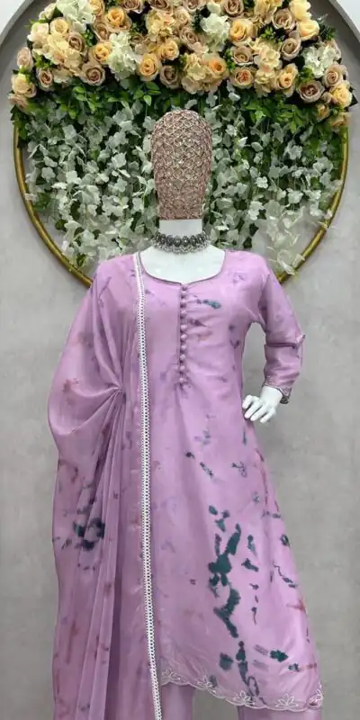 KD 1286 Violet Color Lachka Silk Digital Printed Work Salwar Suit Casual, Party, Festive, Events Wedding Etc.  Expected Delivery 4-6 Working Days @1499/- | Salwar suit, Designer Suits, Casual Suits, Creative suits, Palazzo Suits, Party Wear Suits, Straight Suits