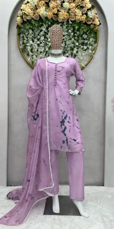 KD 1286 Violet Color Lachka Silk Digital Printed Work Salwar Suit Casual, Party, Festive, Events Wedding Etc.  Expected Delivery 4-6 Working Days @1499/- | Salwar suit, Designer Suits, Casual Suits, Creative suits, Palazzo Suits, Party Wear Suits, Straight Suits