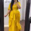 PC 368 Yellow Color Choline Embroidery Sequence Lehenga Choli Casual, Party Wear, Events, Festivals Wear Etc. Expected Delivery 4-6 Working Days @2029/- | Lehenga, Bollywood Lehenga, Creative Lehenga, Designer Lehenga, Embroidered Lehenga, Party Wear Lehenga