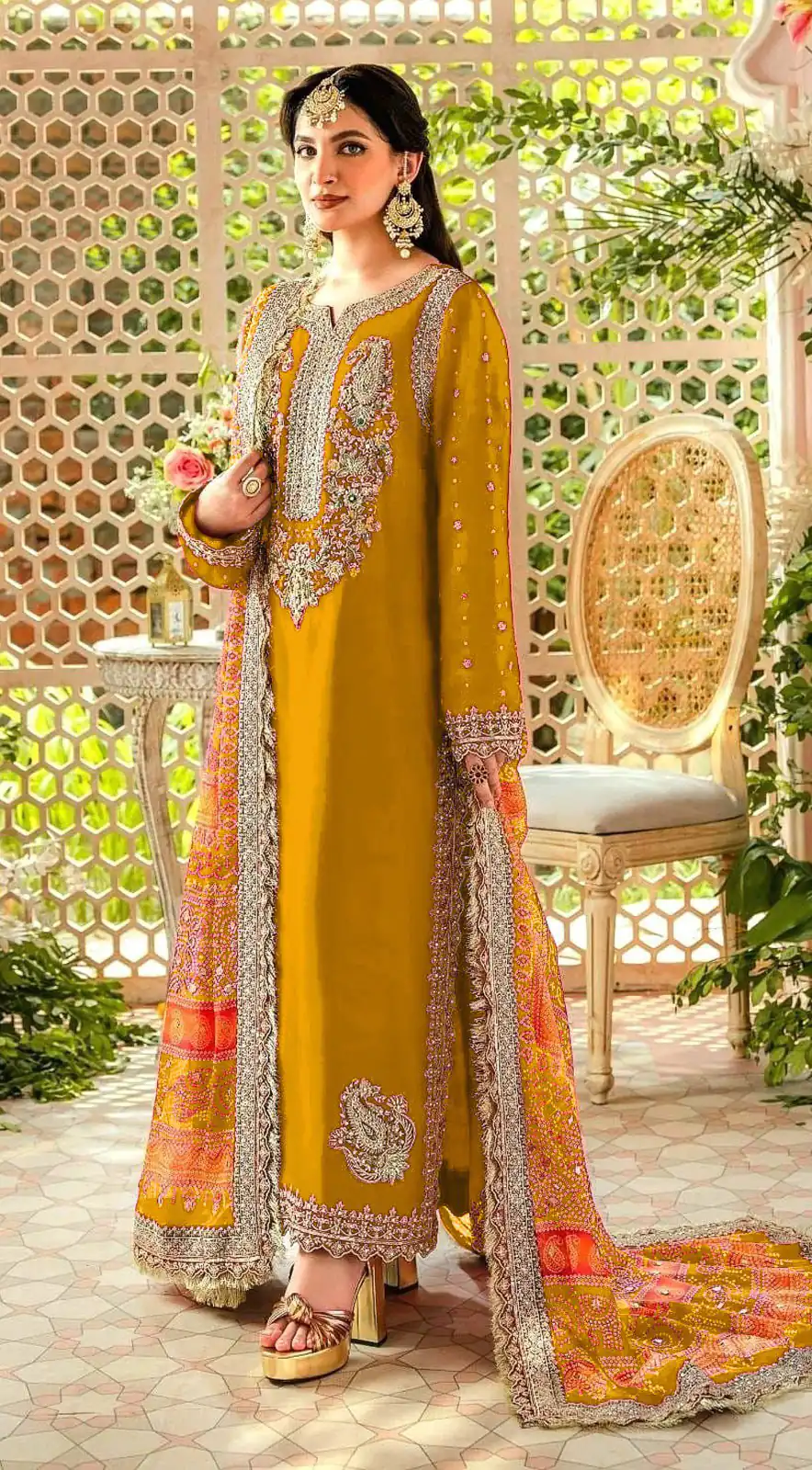 FC MARIA 1074 Yellow Color Heavy Georgette Embroidery Sequence Salwar Suit Wedding, Party, Festive events, etc.  Expected Delivery  4-6 Working Days @2149/- | Jump Suits, Salwar suit, Designer Suits, Casual Suits, Creative suits, Palazzo Suits, Party Wear Suits, Patiala Suits, Straight Suits