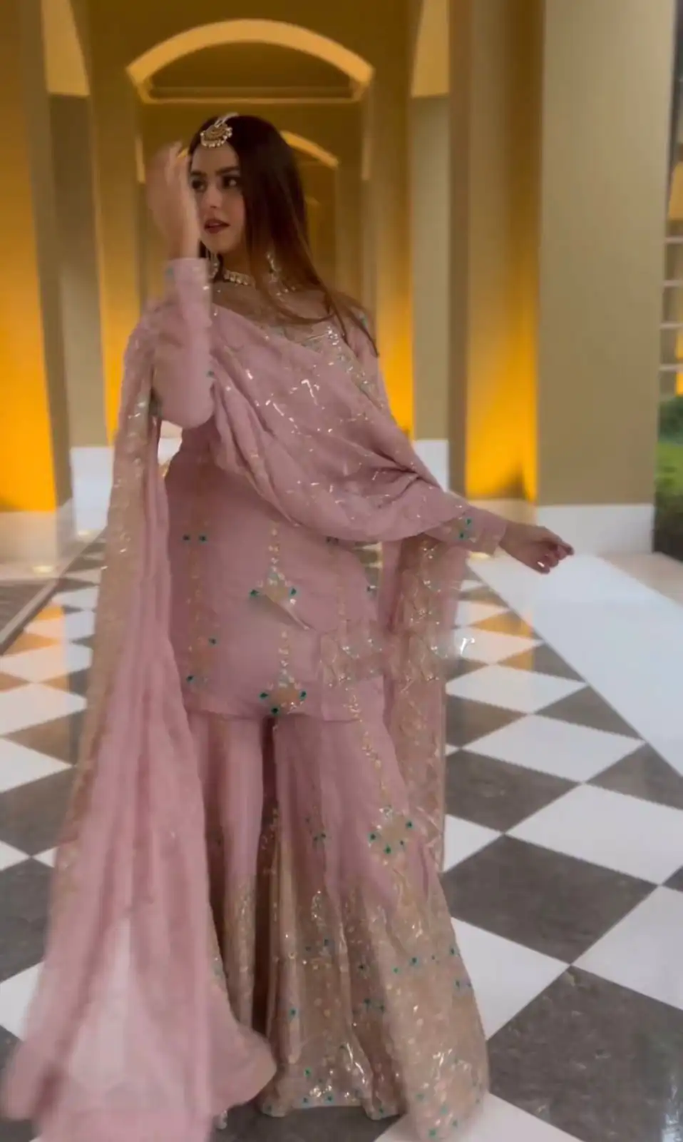 VLM 148 Pink color Foix Georgette Embroidery Salwar Suit Casual, Wedding, Party, Festive, Events . Expected Delivery 4-6 Working Days @2299/- | Jump Suits, Salwar suit, Designer Suits, Casual Suits, Creative suits, Palazzo Suits, Party Wear Suits, Patiala Suits, Straight Suits