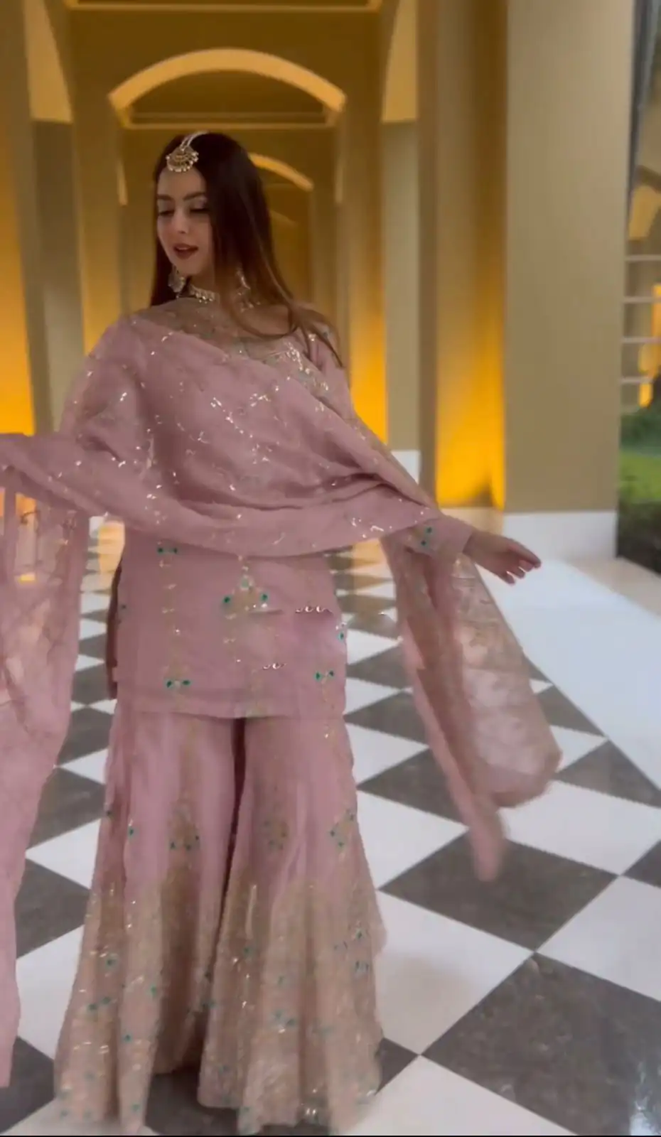 VLM 148 Pink color Foix Georgette Embroidery Salwar Suit Casual, Wedding, Party, Festive, Events . Expected Delivery 4-6 Working Days @2299/- | Jump Suits, Salwar suit, Designer Suits, Casual Suits, Creative suits, Palazzo Suits, Party Wear Suits, Patiala Suits, Straight Suits
