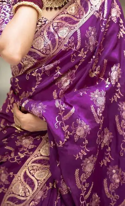 KP 5072B Purple Color Soft Lichi Silk Jacquard On All Over Saree Casual, Party Wear, Wedding, Events Etc. Expected Delivery 4-6 Working Days @1499/- | Sarees, Bollywood Sarees, Creative Sarees, Designer Sarees, Embroidered Sarees, Ethnic Saree, Modern Digital sarees, Party Wear Sarees