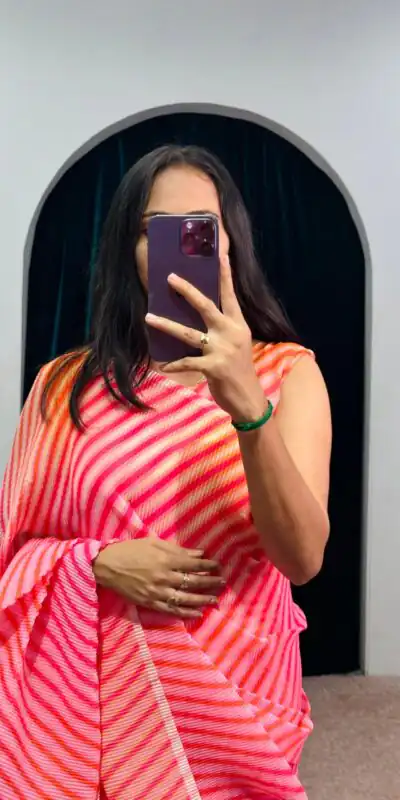 ST 1051 Pink Color Georgette Digital Printed Ruffle Work Saree Casual, Wedding, Party, Festive, Events Etc. Expected Delivery 4-6 Working Days @1849/- | Sarees, Bollywood Sarees, Creative Sarees, Designer Sarees, Embroidered Sarees, Ethnic Saree, Modern Digital sarees, Party Wear Sarees