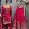 MF 419 Pink Color Georgette Multi Needle Embroidery Salwar Suit  Wedding, Party, Festive, Events Etc. Expected 4-6 Working Days @2249/- | Salwar suit, Designer Suits, Casual Suits, Creative suits, Palazzo Suits, Party Wear Suits, Patiala Suits, Straight Suits