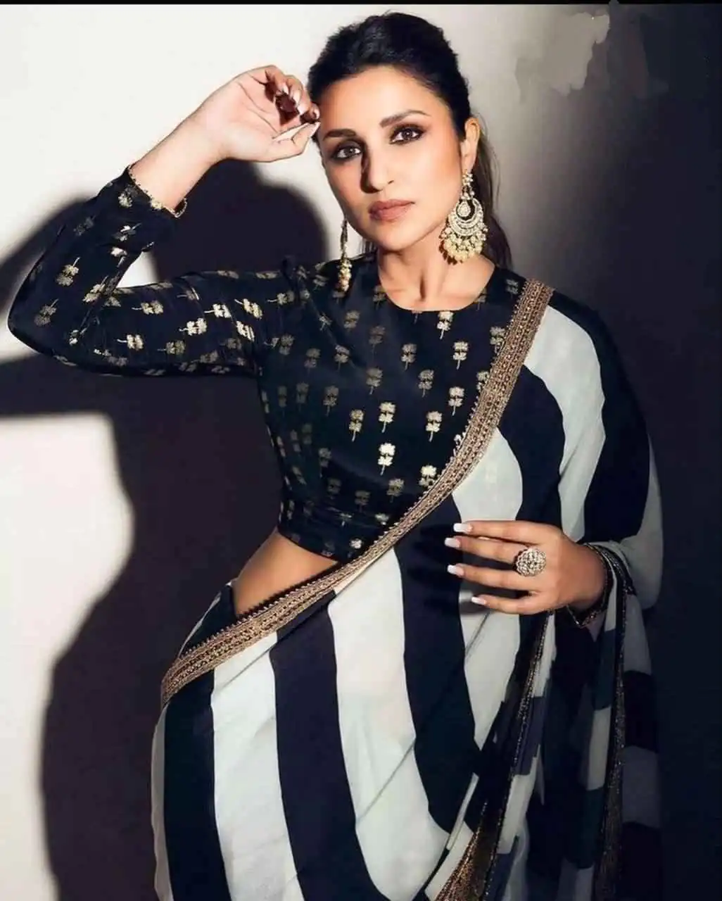 DS NO : BT 255 Black Georgette Silk Zari & Thread Work Saree. Blouse : Heavy Banglory Silk Party Wear, Traditional Wear, Wedding Wear, Events Etc.@1799/- | Sarees, Bollywood Sarees, Creative Sarees, Designer Sarees, Ethnic Saree, Modern Digital sarees, Party Wear Sarees