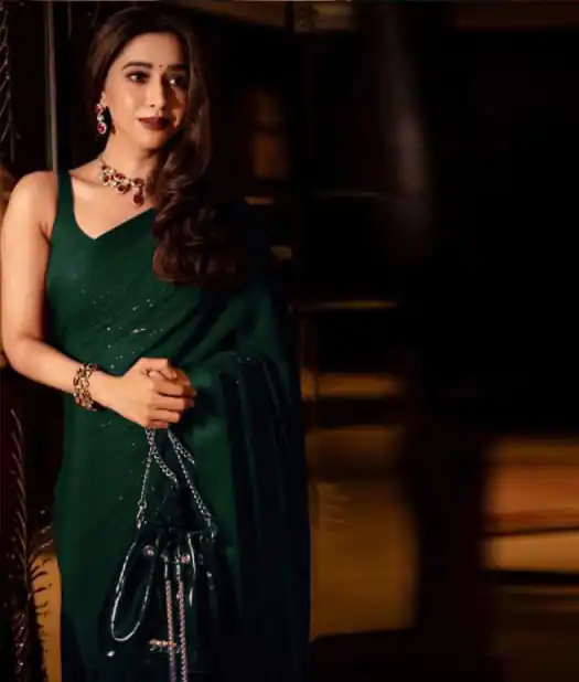 BT 236 Green Color Georgette Thread With Sequence Work Saree Casual, Party Wear, Traditional Wear, Wedding Events .Expected Delivery 4-6 Working Days@1799 | Sarees, Bollywood Sarees, Creative Sarees, Designer Sarees, Ethnic Saree, Modern Digital sarees, Party Wear Sarees