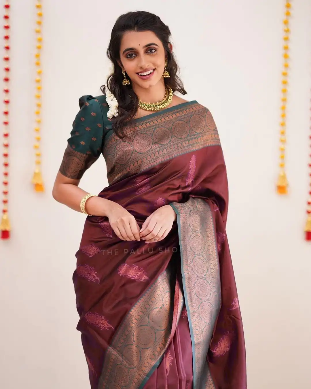 SC Morpich Maroon Color Soft Silk Pink Zari Design Spread Shine Various Saree , Party Wear, Events, Festivals Expected Delivery 4-6 Working Days 1499/- | Sarees, Bollywood Sarees, Creative Sarees, Designer Sarees, Embroidered Sarees, Ethnic Saree, Modern Digital sarees, Party Wear Sarees
