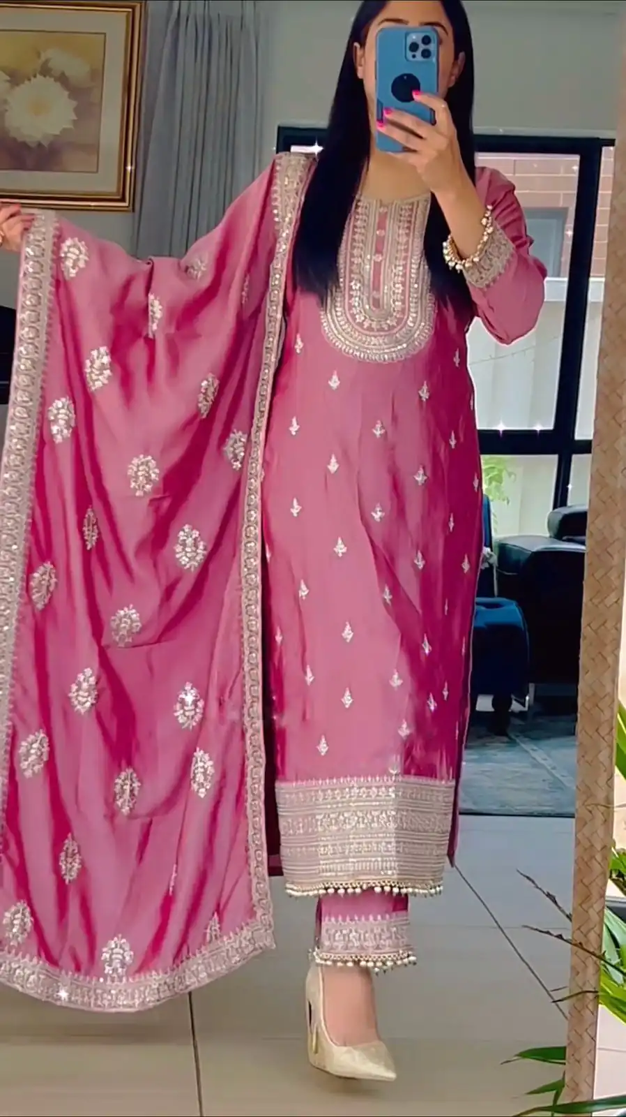 SRK 5162 Pink Color Faux Georgette Embroidery Salwar Suit Wedding, Party, Festive, Events Expected Delivery 4-6 Working Days @ 1999/- | Salwar suit, Designer Suits, Casual Suits, Creative suits, Palazzo Suits, Party Wear Suits, Patiala Suits, Straight Suits
