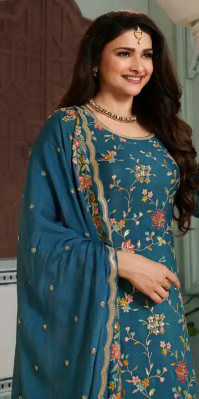 FC AVANTI Blue Color Chinon Embroidery Multi Work Salwar Suit Wedding, Party, Festive events, etc.  Expected Delivery  4-6 Working Days @2899/- | Jump Suits, Salwar suit, Designer Suits, Casual Suits, Creative suits, Palazzo Suits, Party Wear Suits, Patiala Suits, Straight Suits