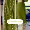 SSR 467 Green Chinnon Silk Embroidery Sequins Sharara Suit Wedding, Party, Festive, Events Etc.   Expected Delivery 4-6 Working Days @1999/- | Salwar suit, Designer Suits, Casual Suits, Creative suits, Palazzo Suits, Party Wear Suits, Straight Suits