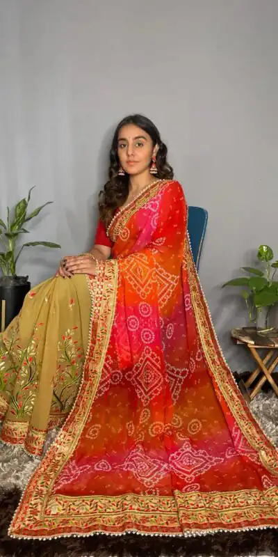 RANGILA Kavya Mastered  Color Chiffon Material Double Shaded Saree Casual, Party Wear, Wedding, Events, Etc. Expected Delivery 4-6 Working Days 1799/- | Sarees, Bollywood Sarees, Creative Sarees, Designer Sarees, Embroidered Sarees, Ethnic Saree, Modern Digital sarees, Party Wear Sarees