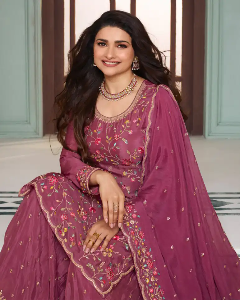 FC AVANTI Pink Color Chinon Embroidery Multi Work Salwar Suit Wedding, Party, Festive events, etc.  Expected Delivery  4-6 Working Days @2899/- | Jump Suits, Salwar suit, Designer Suits, Casual Suits, Creative suits, Palazzo Suits, Party Wear Suits, Patiala Suits, Straight Suits