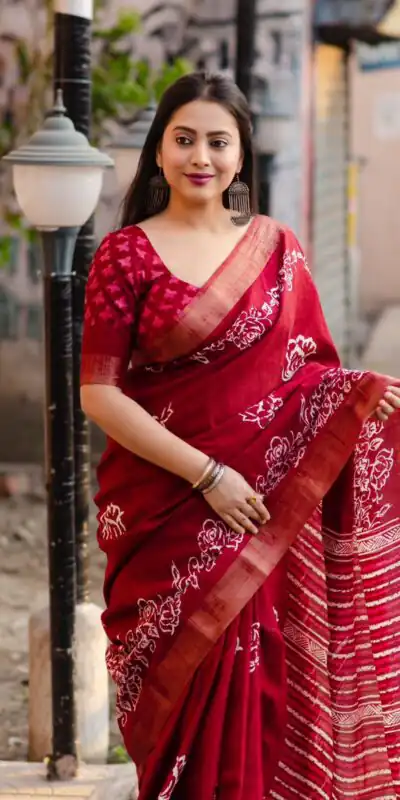 NT 493 Pink Color Plain Linen Digital Printed All Over Saree Events Casual Wedding Festive . Expected Delivery  4-6 Working Days @1449/- | Sarees, Bollywood Sarees, Creative Sarees, Designer Sarees, Embroidered Sarees, Ethnic Saree, Modern Digital sarees, Party Wear Sarees