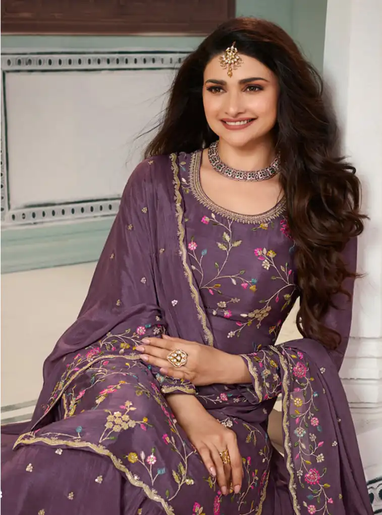 FC AVANTI Purple Color Chinon Embroidery Multi Work Salwar Suit Wedding, Party, Festive events, etc.  Expected Delivery  4-6 Working Days @2899/- | Jump Suits, Salwar suit, Designer Suits, Casual Suits, Creative suits, Palazzo Suits, Party Wear Suits, Patiala Suits, Straight Suits