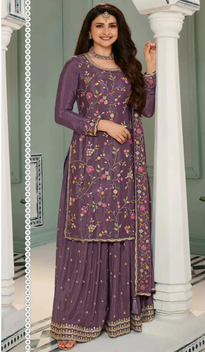 FC AVANTI Purple Color Chinon Embroidery Multi Work Salwar Suit Wedding, Party, Festive events, etc.  Expected Delivery  4-6 Working Days @2899/- | Jump Suits, Salwar suit, Designer Suits, Casual Suits, Creative suits, Palazzo Suits, Party Wear Suits, Patiala Suits, Straight Suits