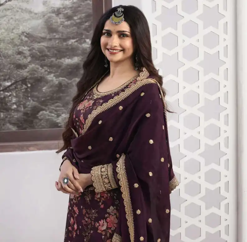 FC Swara 65581 Purple Color Vichitra Digital Print Embroidery Salwar Suit Wedding, Party, Festive events, etc.  Expected Delivery  4-6 Working Days @2699/- | Jump Suits, Salwar suit, Designer Suits, Casual Suits, Creative suits, Palazzo Suits, Party Wear Suits, Patiala Suits, Straight Suits