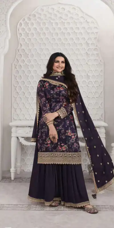 FC Swara 65584 Violet Color Vichitra Digital Print Embroidery Salwar Suit Wedding, Party, Festive events, etc. Expected Delivery 4-6 Working Days @2699/- | Jump Suits, Salwar suit, Designer Suits, Casual Suits, Creative suits, Palazzo Suits, Party Wear Suits, Patiala Suits, Straight Suits