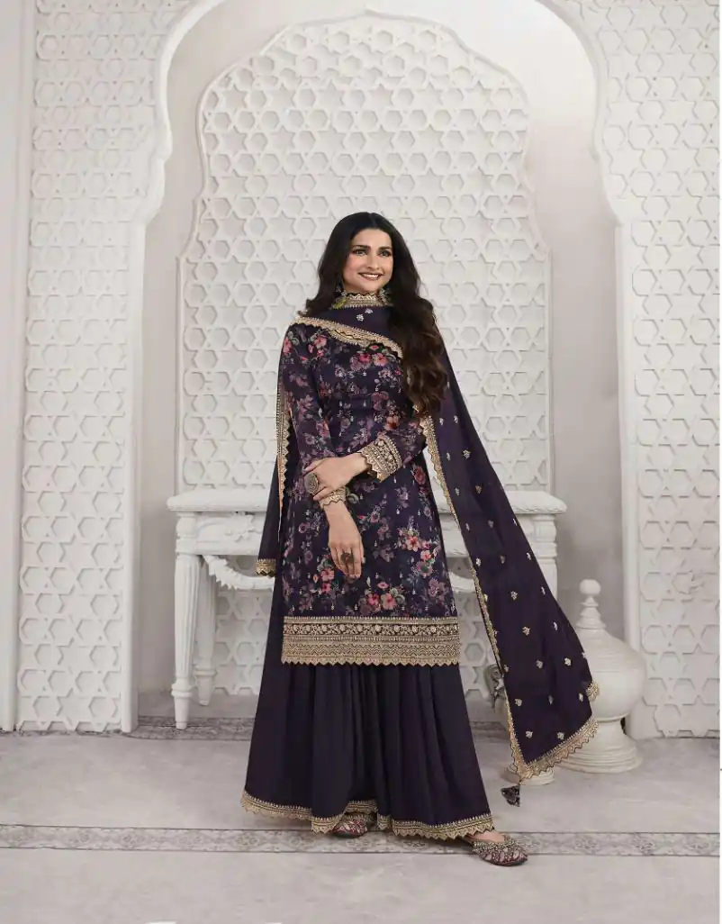 FC Swara 65584 Violet Color Vichitra Digital Print Embroidery Salwar Suit Wedding, Party, Festive events, etc.  Expected Delivery  4-6 Working Days @2699/- | Jump Suits, Salwar suit, Designer Suits, Casual Suits, Creative suits, Palazzo Suits, Party Wear Suits, Patiala Suits, Straight Suits