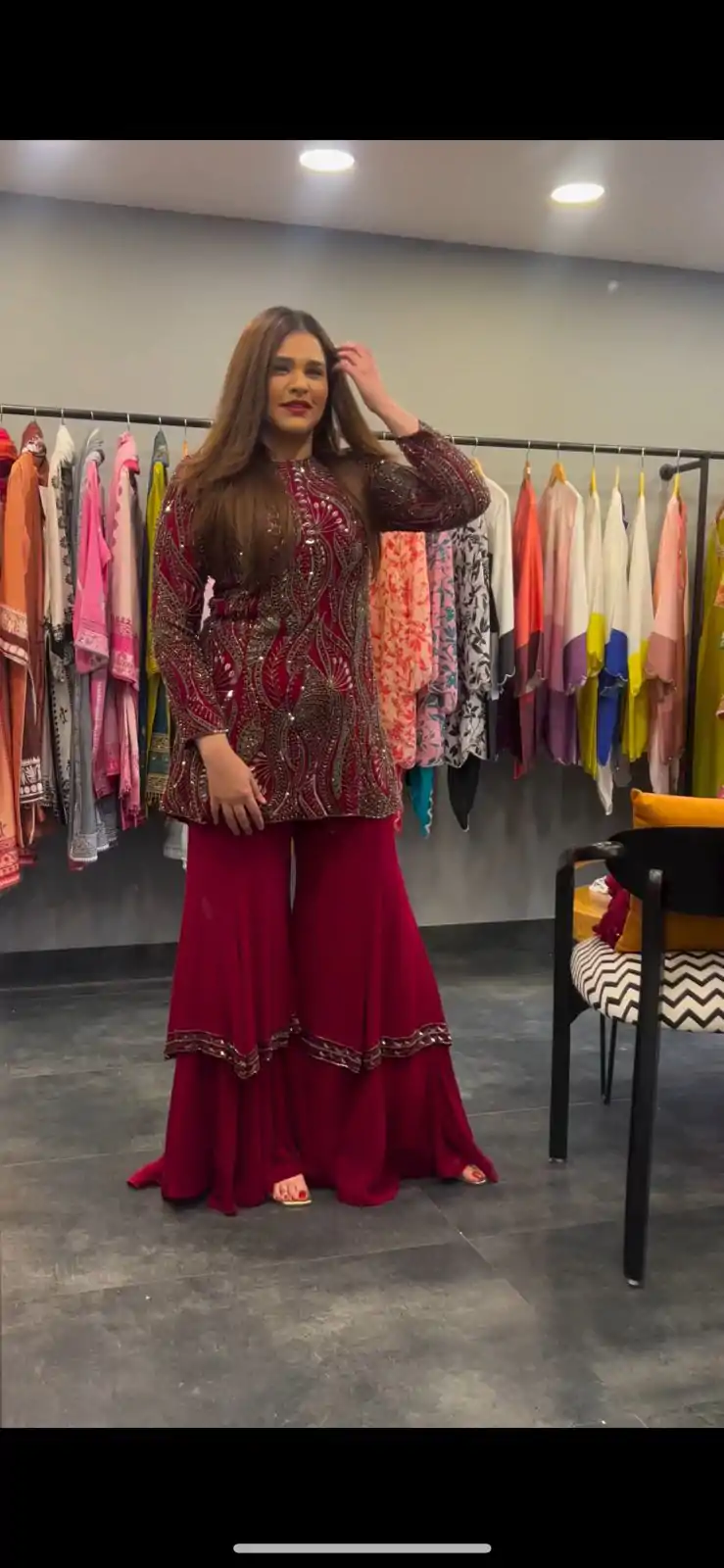 BE 257 Red Color Georgette Sequence Embroidery Salwar Suit Wedding, Party, Festive events, etc.  Expected Delivery  4-6 Working Days @2399/- | Salwar suit, Designer Suits, Casual Suits, Creative suits, Palazzo Suits, Party Wear Suits, Patiala Suits, Straight Suits