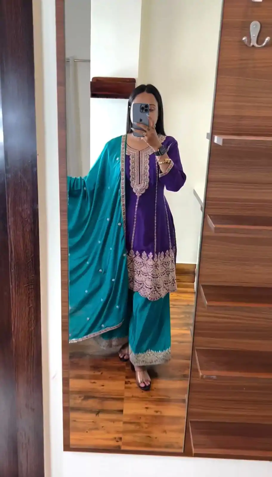 KD 1466 Royal Blue Color Chinon Silk Sequence Work Salwar Suit Casual, Party, Festive, Events Wedding Etc.  Expected Delivery 4-6 Working Days @3049/- | Salwar suit, Designer Suits, Casual Suits, Creative suits, Palazzo Suits, Party Wear Suits, Straight Suits