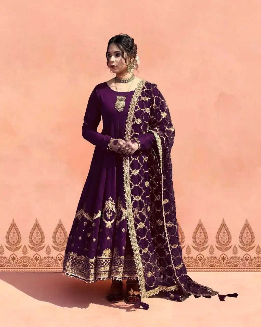  ZSR 3063 Purple Color Georgette Embroidery Sequence Salwar Suit Casual, Wedding, Festive, Events Expected Delivery 4-6 Working Days @2049/- | Jump Suits, Salwar suit, Designer Suits, Casual Suits, Creative suits, Palazzo Suits, Party Wear Suits, Patiala Suits, Straight Suits
