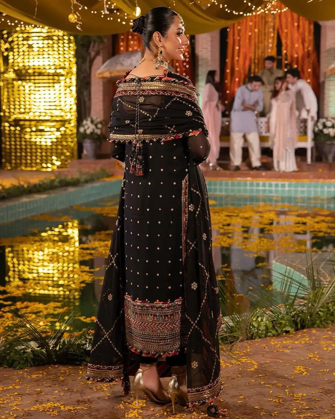BE 231 Black Color Georgette Sequence Embroidery Salwar Suit Wedding, Party, Festive events, etc.  Expected Delivery  4-6 Working Days @2449/- | Salwar suit, Designer Suits, Casual Suits, Creative suits, Palazzo Suits, Party Wear Suits, Patiala Suits, Straight Suits