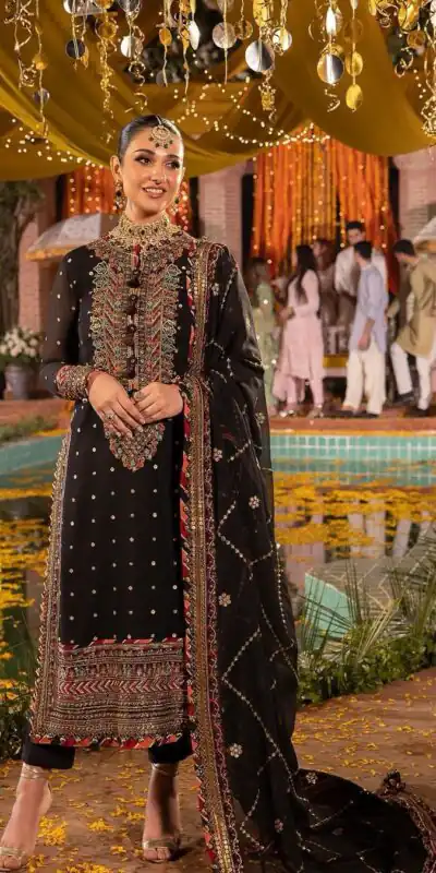BE 231 Black Color Georgette Sequence Embroidery Salwar Suit Wedding, Party, Festive events, etc.  Expected Delivery  4-6 Working Days @2449/- | Salwar suit, Designer Suits, Casual Suits, Creative suits, Palazzo Suits, Party Wear Suits, Patiala Suits, Straight Suits
