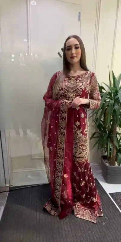 NF 1152 Maroon color Faux Georgette Embroidery Salwar Suit Casual, Wedding, Party, Festive, Events . Expected Delivery 4-6 Working Days @2449 | Jump Suits, Salwar suit, Designer Suits, Casual Suits, Creative suits, Palazzo Suits, Party Wear Suits, Patiala Suits, Straight Suits