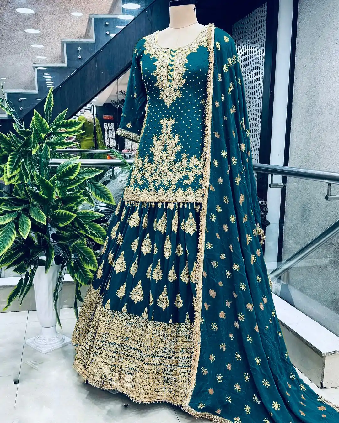 NSR 806 Royal Blue Color Pure Chinnon Silk Embroidery Lehenga Choli Casual, Party Festive, Events Etc. Expected Delivery 4-6 Working Days @2199/- | Lehenga, Bollywood Lehenga, Creative Lehenga, Designer Lehenga, Embroidered Lehenga, Party Wear Lehenga, Straight Suits