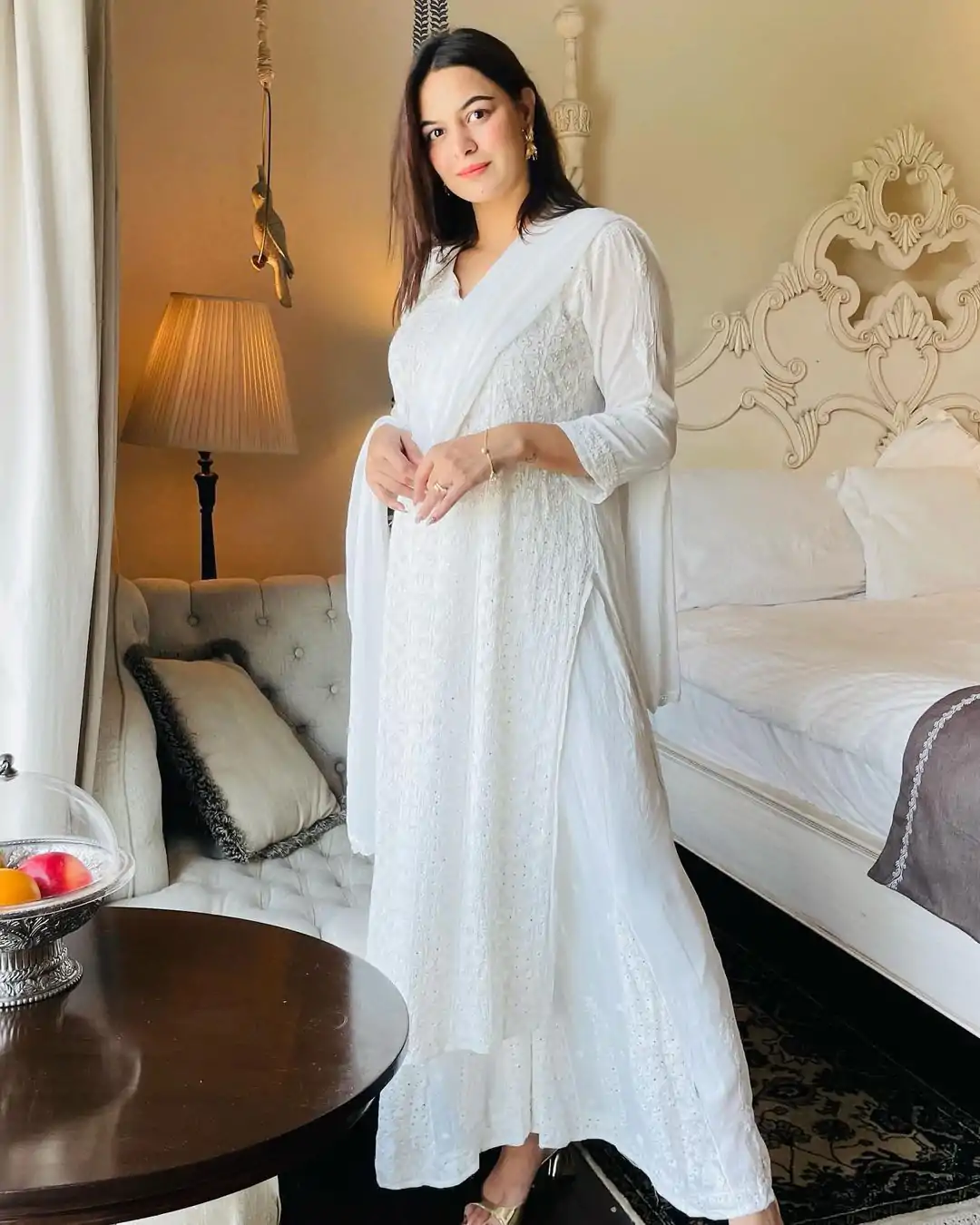 BE 246 White Color Delta Cotton Thread Embroidery Salwar Suit Wedding, Party, Festive events, etc. Expected Delivery 4-6 Working Days @1999/- | Salwar suit, Designer Suits, Casual Suits, Creative suits, Palazzo Suits, Party Wear Suits, Patiala Suits, Straight Suits
