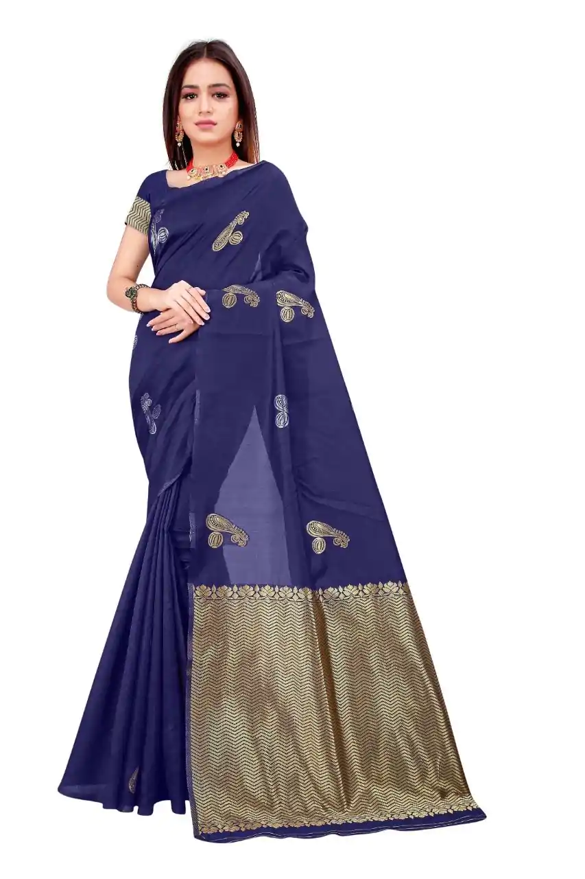 KP 3006 Royal Blue Color Soft Lichi Silk Jacquard On All Over Saree Casual, Party Wear, Wedding, Events Etc. Expected Delivery 4-6 Working Days @1249/- | Sarees, Bollywood Sarees, Creative Sarees, Designer Sarees, Embroidered Sarees, Ethnic Saree, Modern Digital sarees, Party Wear Sarees