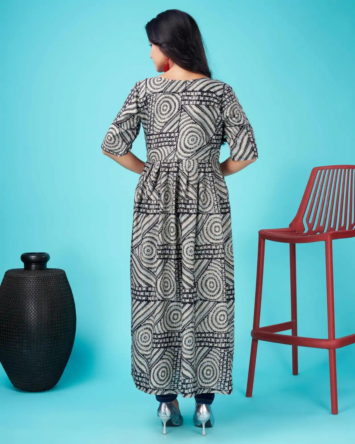 MC 1020 Black Color Rayon Foil Print With Dori Pattern Gown Casual, Party Wear, Wedding, Events, Festivals Wear Expected Delivery 4-6 Working Days @1369/- | Gowns, Bollywood Gowns, Creative Gowns, Designer Gowns, Embroidered Gowns, Party Wear Gowns