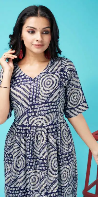 MC 1020 Blue Color Rayon Foil Print With Dori Pattern Gown Casual, Party Wear, Wedding, Events, Festivals Wear Expected Delivery 4-6 Working Days @1369/- | Gowns, Bollywood Gowns, Creative Gowns, Designer Gowns, Embroidered Gowns, Party Wear Gowns