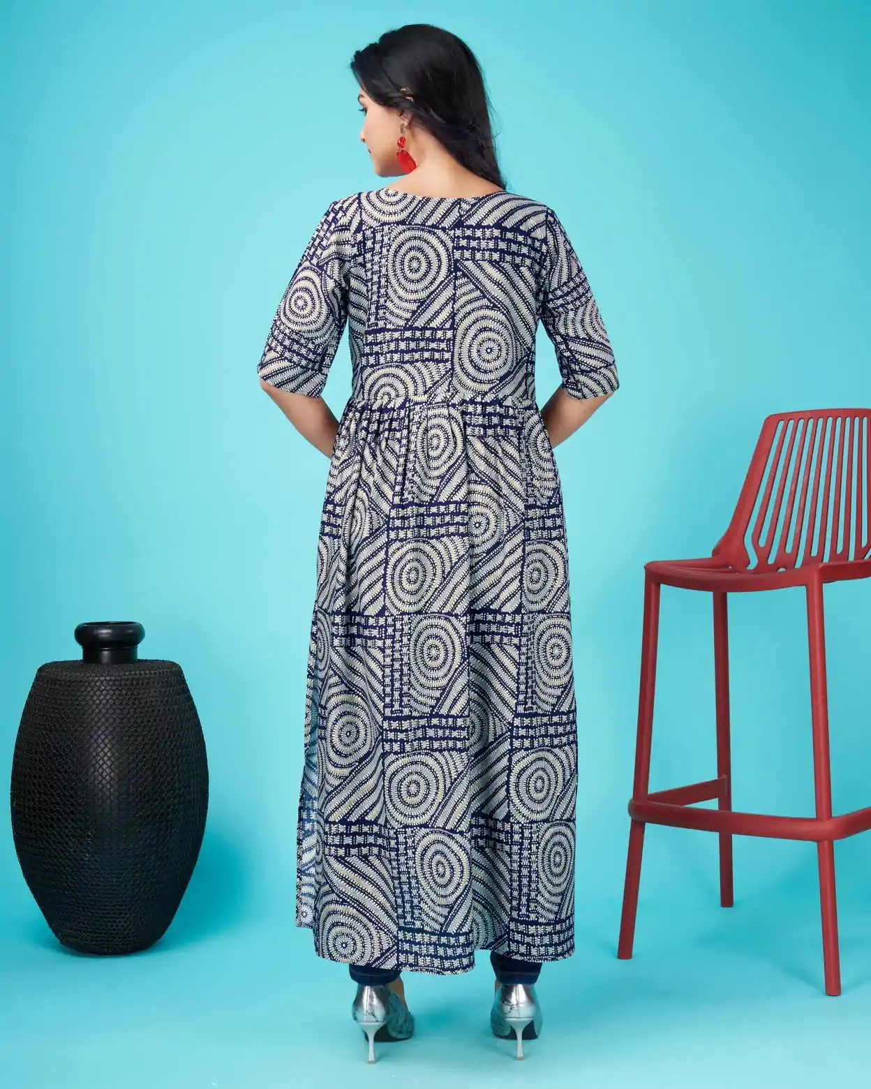 MC 1020 Blue Color Rayon Foil Print With Dori Pattern Gown Casual, Party Wear, Wedding, Events, Festivals Wear Expected Delivery 4-6 Working Days @1369/- | Gowns, Bollywood Gowns, Creative Gowns, Designer Gowns, Embroidered Gowns, Party Wear Gowns