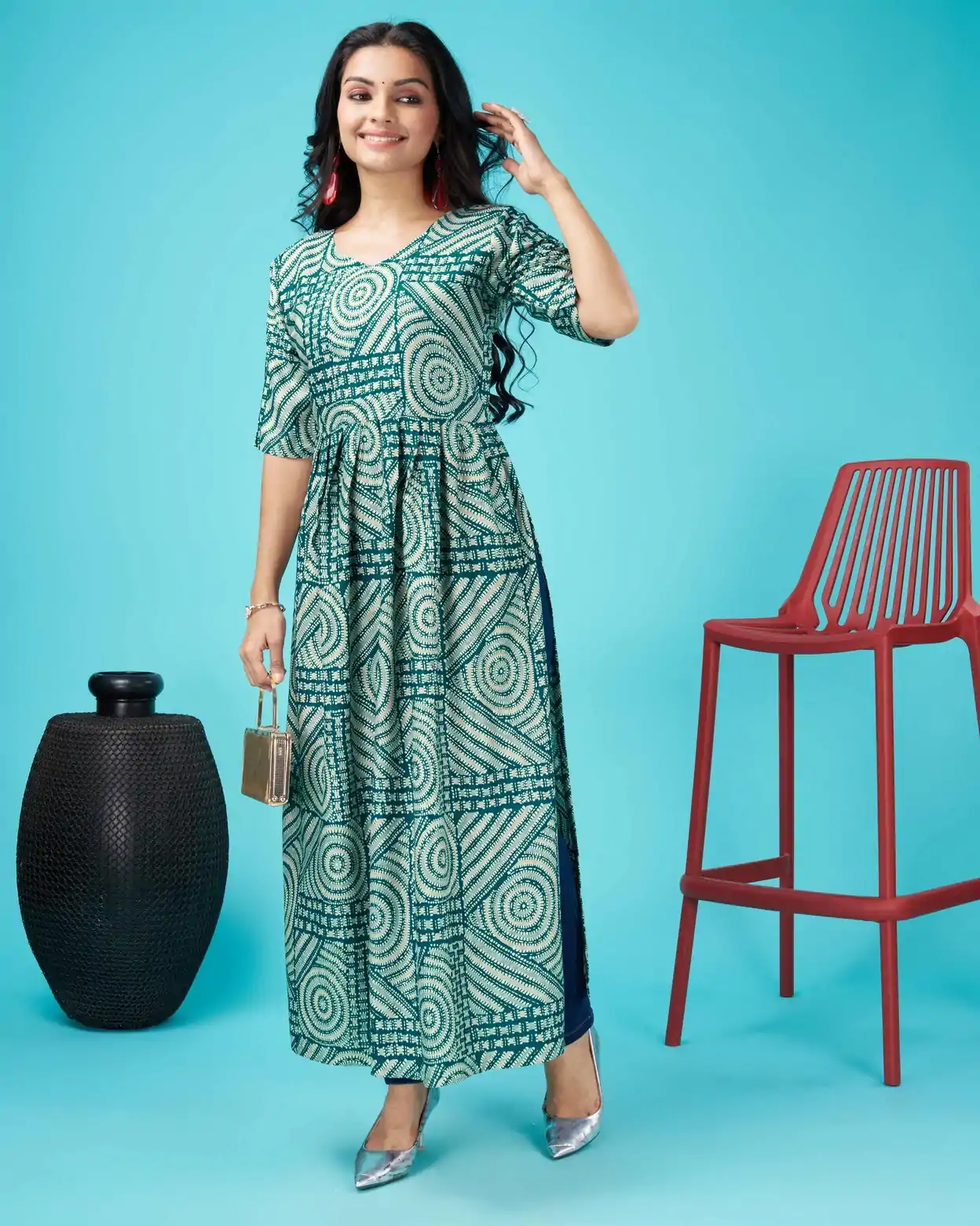 MC 1020 Green Color Rayon Foil Print With Dori Pattern Gown Casual, Party Wear, Wedding, Events, Festivals Wear Expected Delivery 4-6 Working Days @1369/- | Gowns, Bollywood Gowns, Creative Gowns, Designer Gowns, Embroidered Gowns, Party Wear Gowns