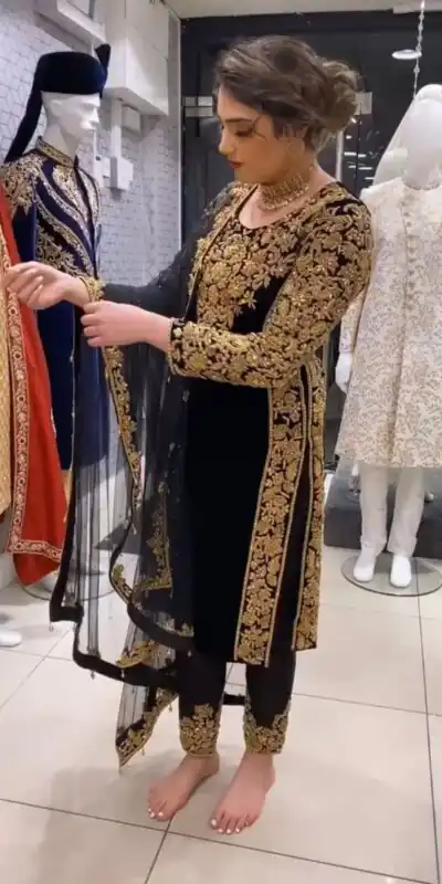 KD 1264 Black Color Georgette Digital Printed Work Salwar Suit Casual, Party, Festive, Events Wedding Etc.  Expected Delivery 4-6 Working Days @1999/- | Salwar suit, Designer Suits, Casual Suits, Creative suits, Palazzo Suits, Party Wear Suits, Straight Suits