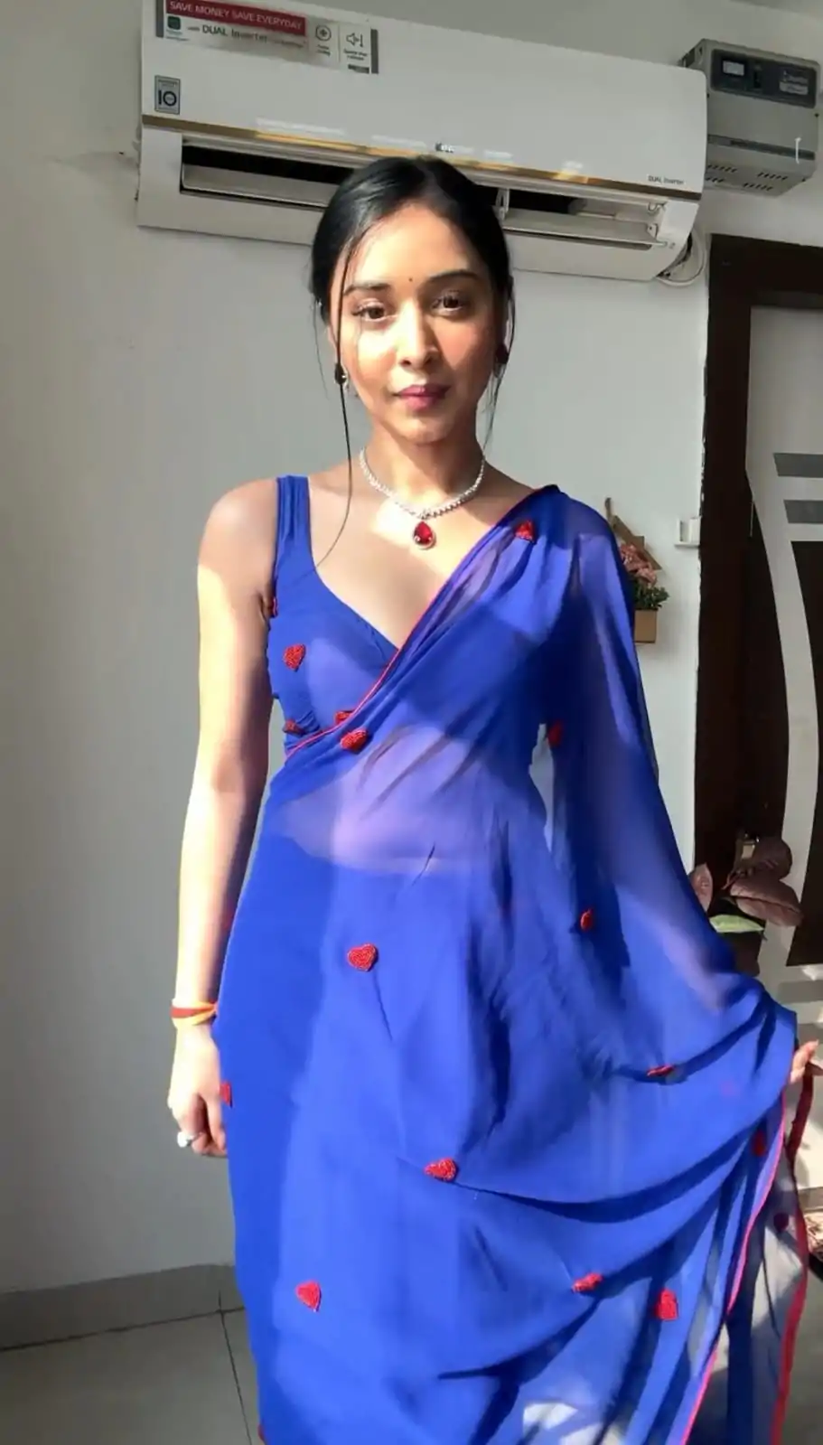 SC 288 Royal Blue Color Pure Soft Georgette Silk Design All Over Saree , Party Wear, Events, Festivals Expected Delivery 4-6 Working Days 1599/- | Sarees, Bollywood Sarees, Creative Sarees, Designer Sarees, Embroidered Sarees, Ethnic Saree, Modern Digital sarees, Party Wear Sarees