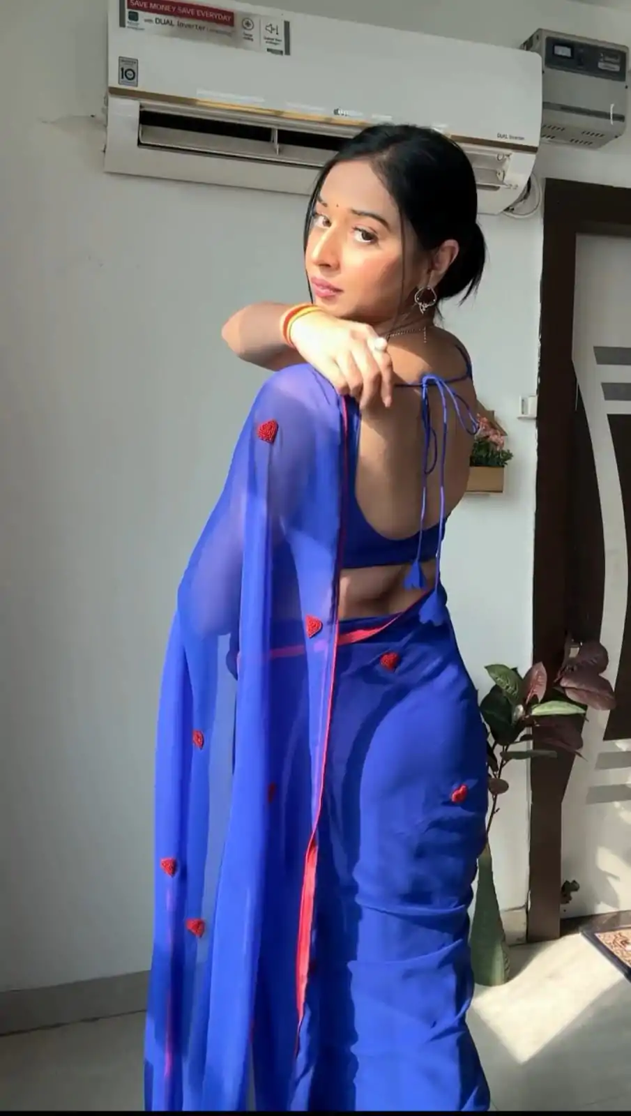 SC 288 Royal Blue Color Pure Soft Georgette Silk Design All Over Saree , Party Wear, Events, Festivals Expected Delivery 4-6 Working Days 1599/- | Sarees, Bollywood Sarees, Creative Sarees, Designer Sarees, Embroidered Sarees, Ethnic Saree, Modern Digital sarees, Party Wear Sarees